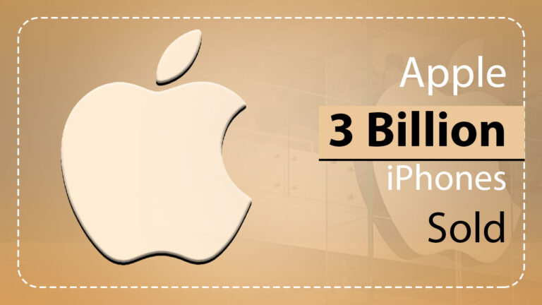 Apple 3 billion iPhones sold